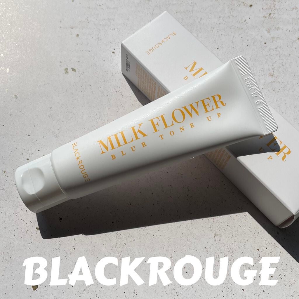 MILK FLOWER BLUR TONE UP/BLACK ROUGE/化粧下地を使ったクチコミ(1枚目)