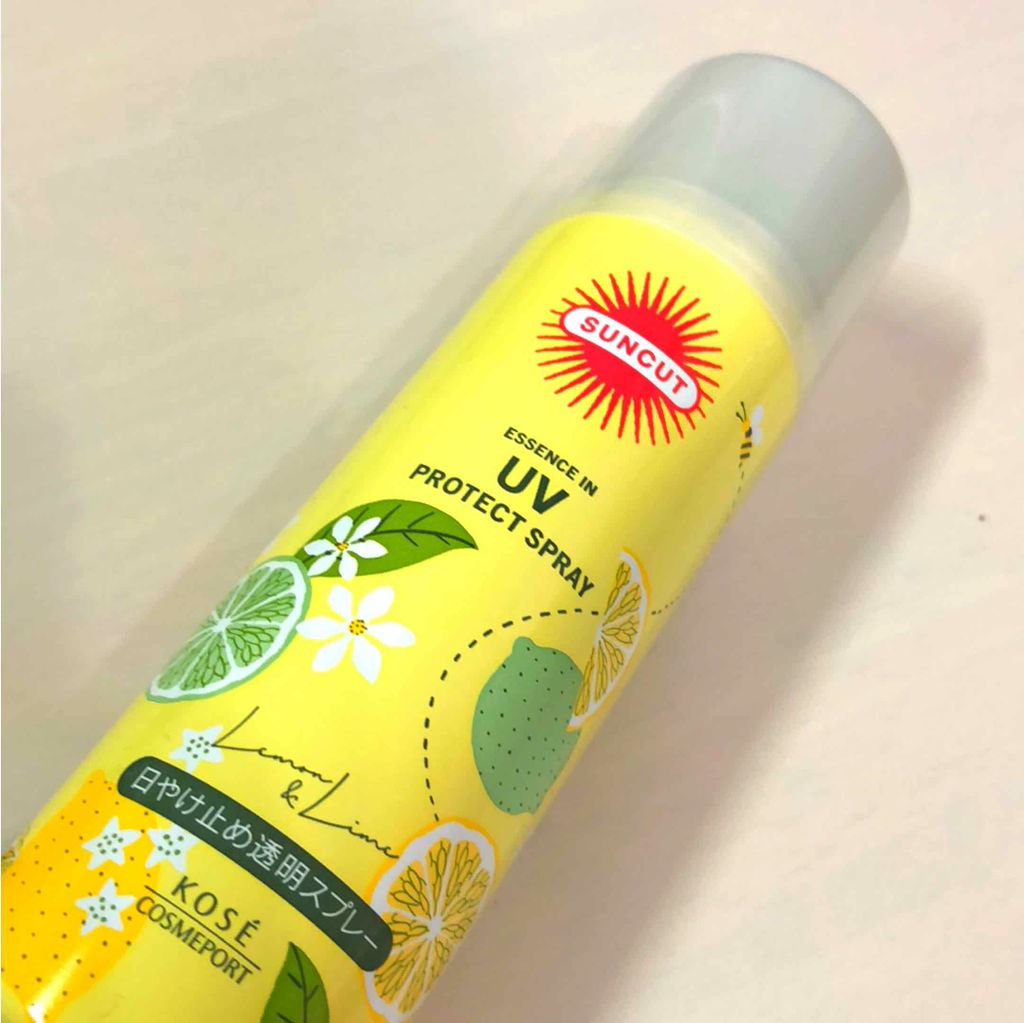 日やけ止め透明スプレー 無香料/サンカット®/日焼け止めミスト・スプレーを使ったクチコミ（1枚目）