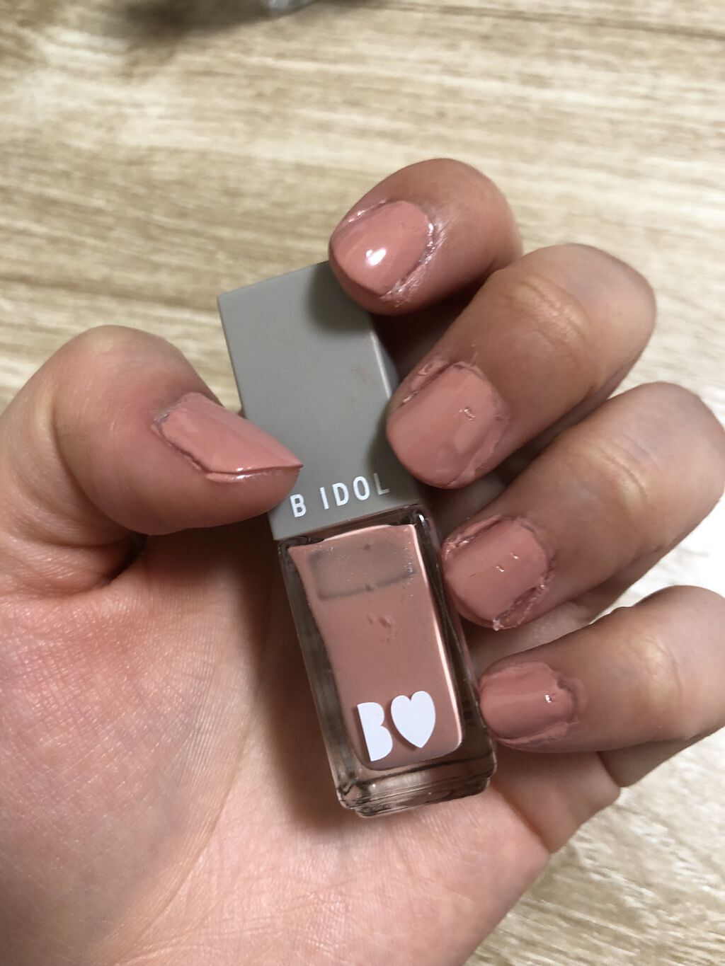 まいぽりっしゅ/b idol/マニキュアを使ったクチコミ（3枚目）