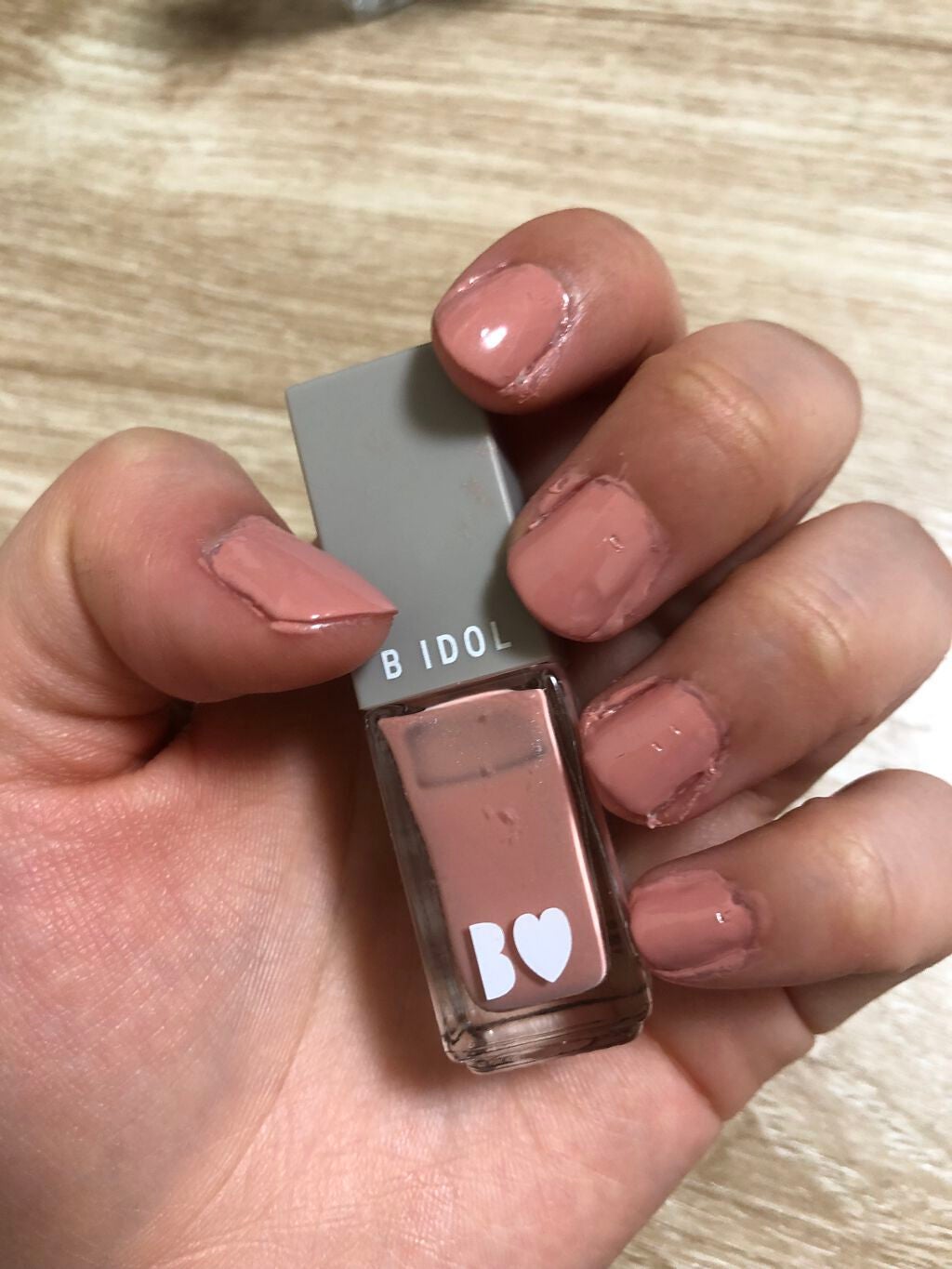 まいぽりっしゅ/b idol/マニキュアを使ったクチコミ(3枚目)