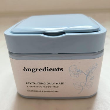 Ongredients Revitalizing Daily Maskのクチコミ「ongredients REVITALIZING DAILY MASK🤍

30シートにセラム.....」（1枚目）