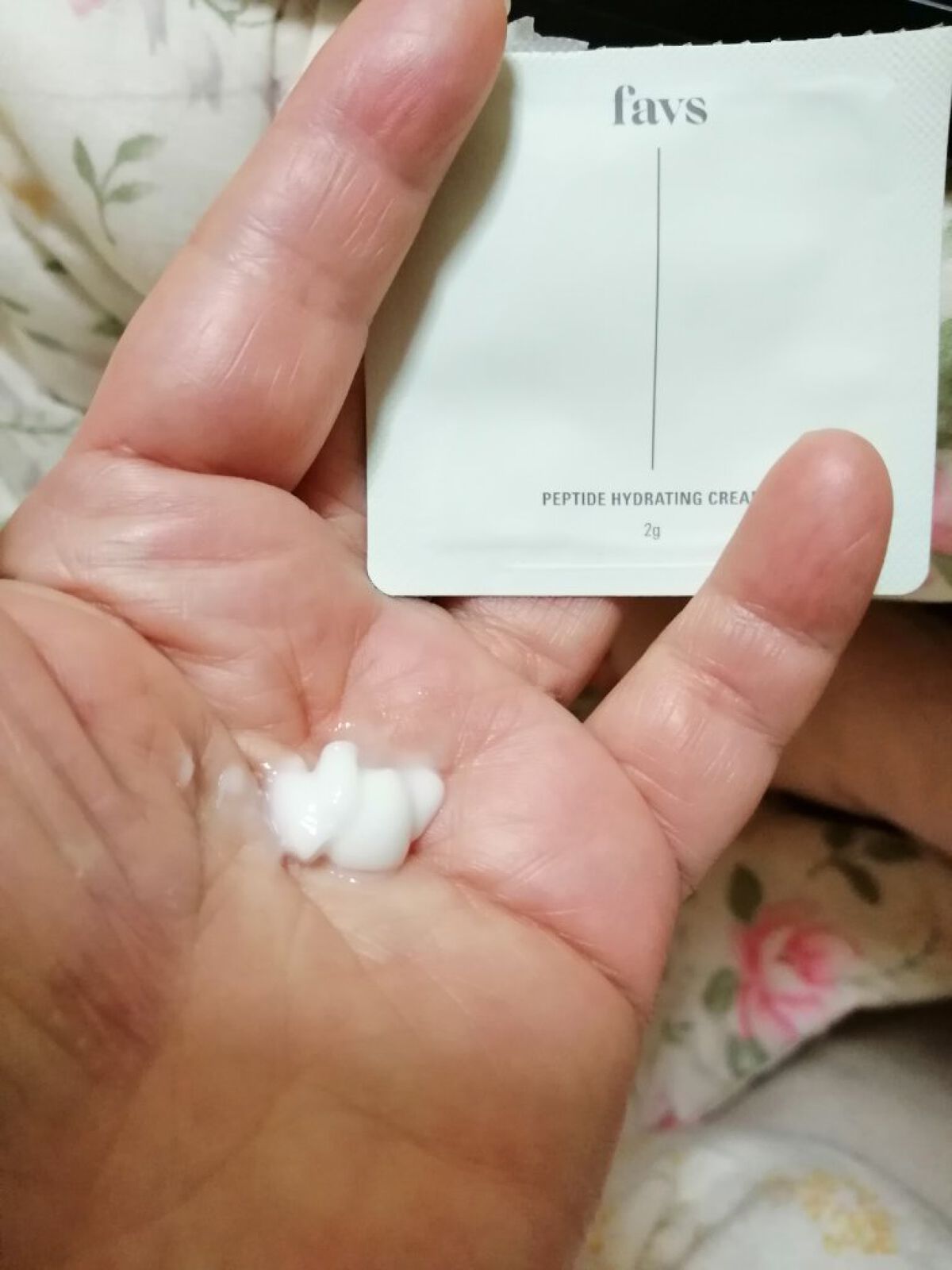 福袋 favs♡ペプチドハイドレーティングクリーム♡100g