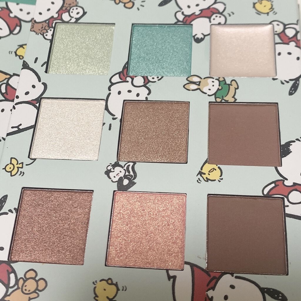 試してみた】サンリオ サンリオキャラクターズ アイシャドウメイク帳の