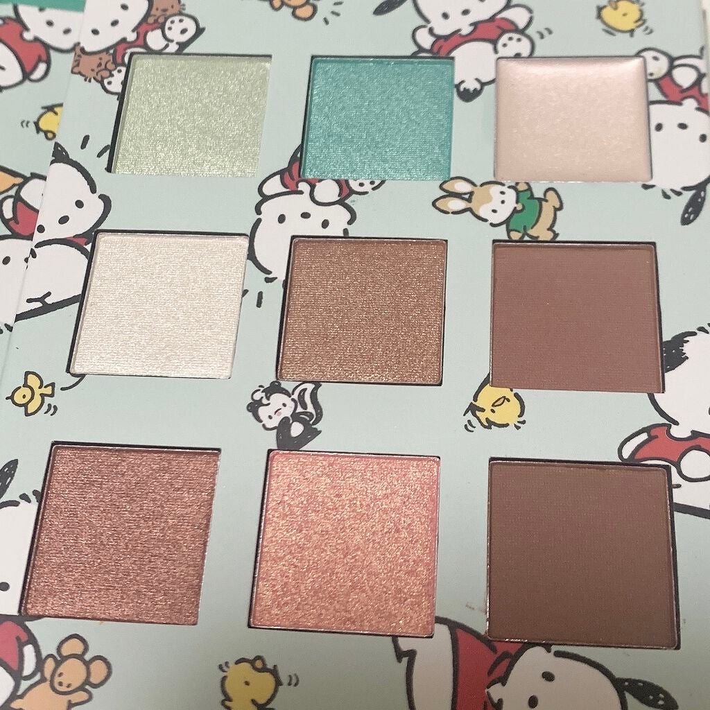 サンリオキャラクターズ  アイシャドウメイク帳/サンリオ/アイシャドウパレットを使ったクチコミ(4枚目)