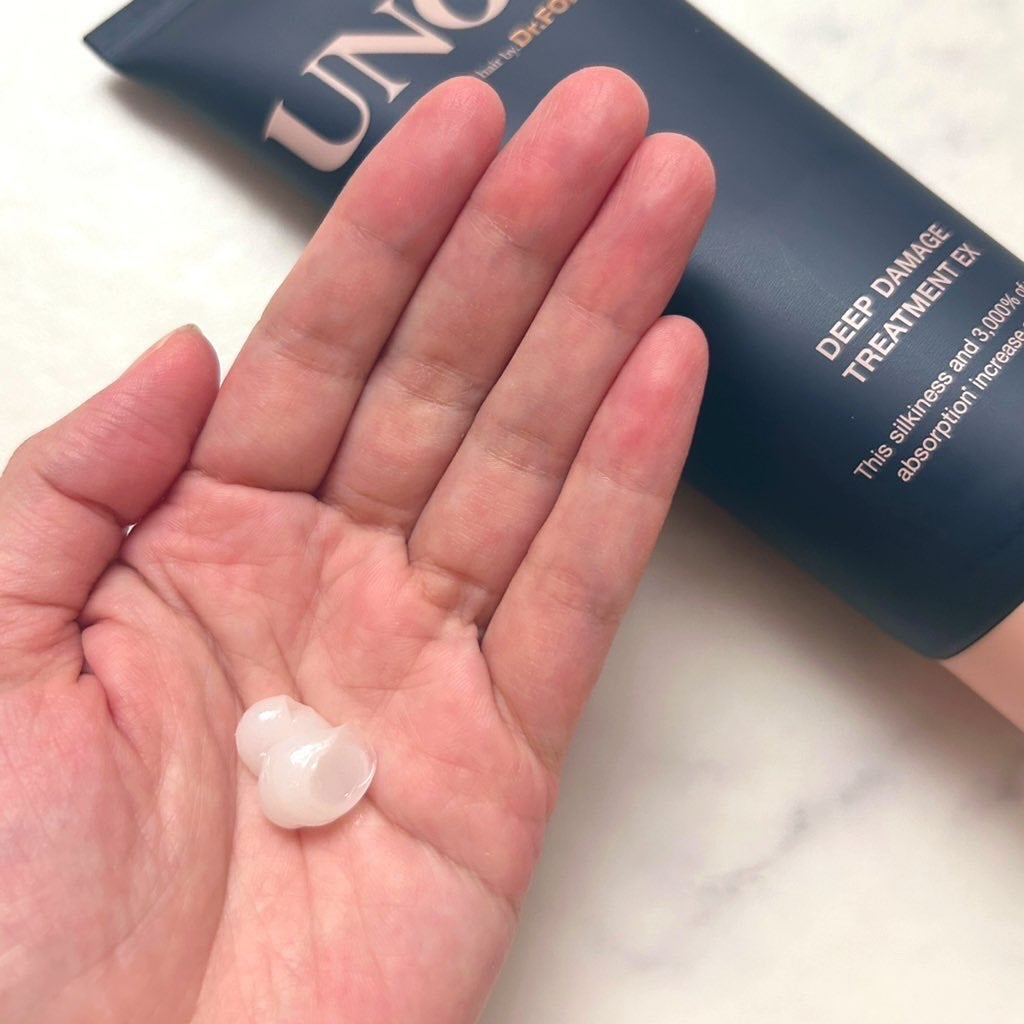 ディープダメージトリートメントEX/UNOVE/洗い流すヘアトリートメントを使ったクチコミ(2枚目)