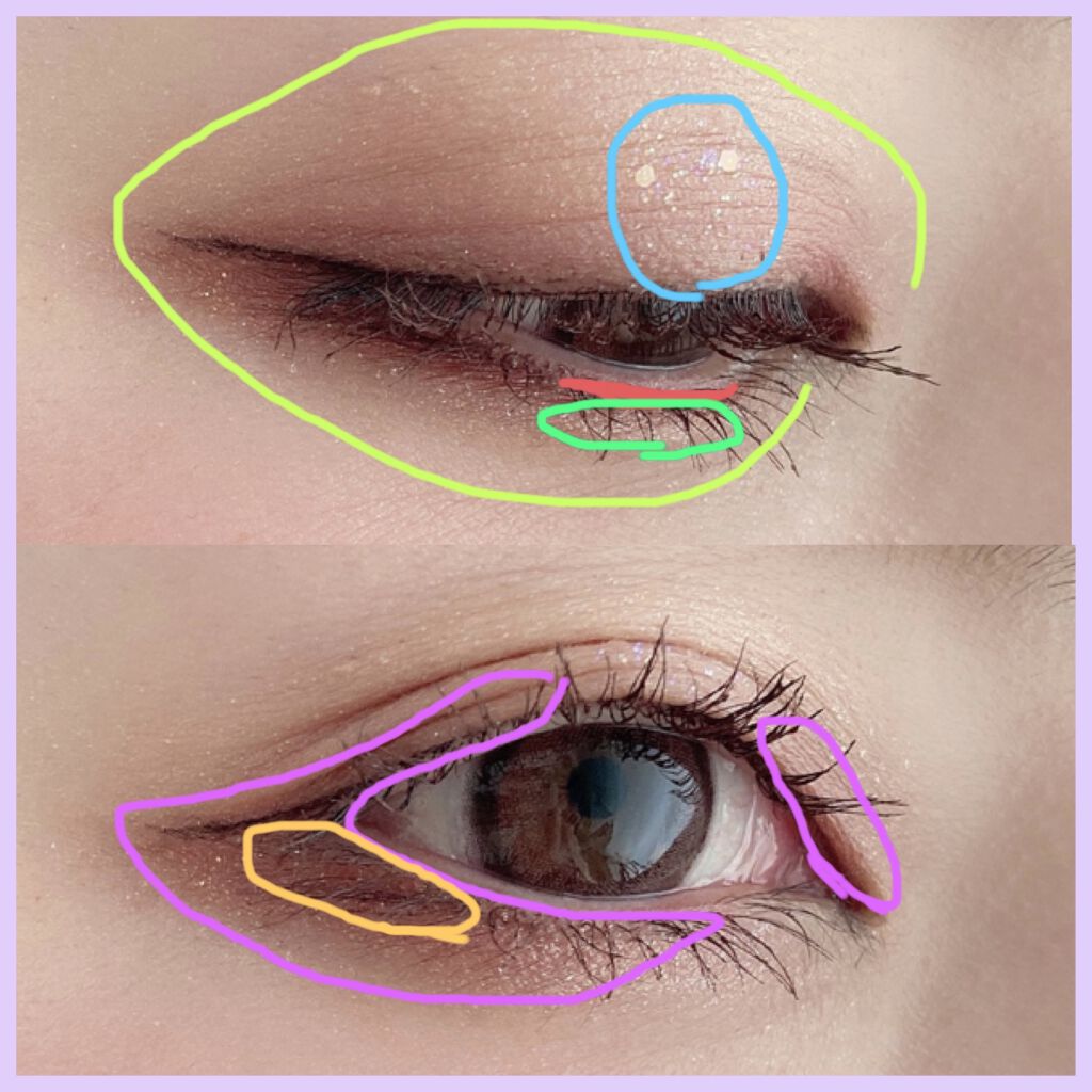 【旧品】パーフェクトスタイリストアイズ/キャンメイク/アイシャドウパレットを使ったクチコミ（3枚目）