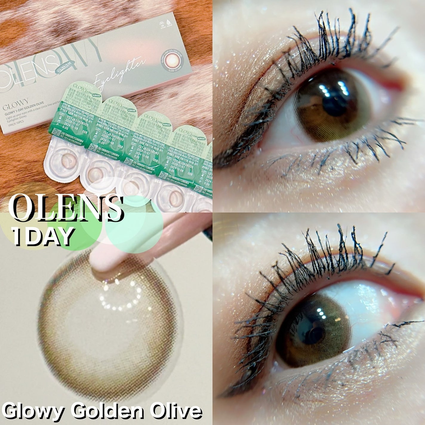 Ending 1day/OLENS/ワンデー(1DAY)カラコンを使ったクチコミ(4枚目)