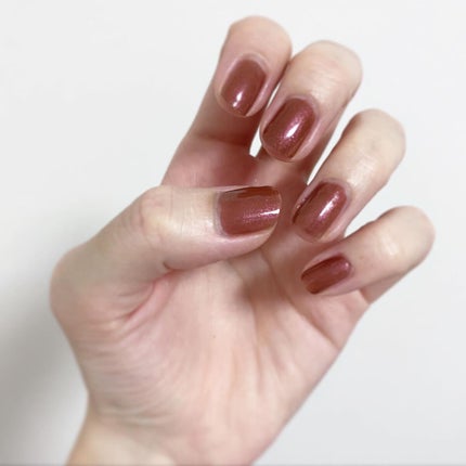 RMK ネイルラッカー EX-05 レトロ ローズウッド/RMK/マニキュアを使ったクチコミ(2枚目)