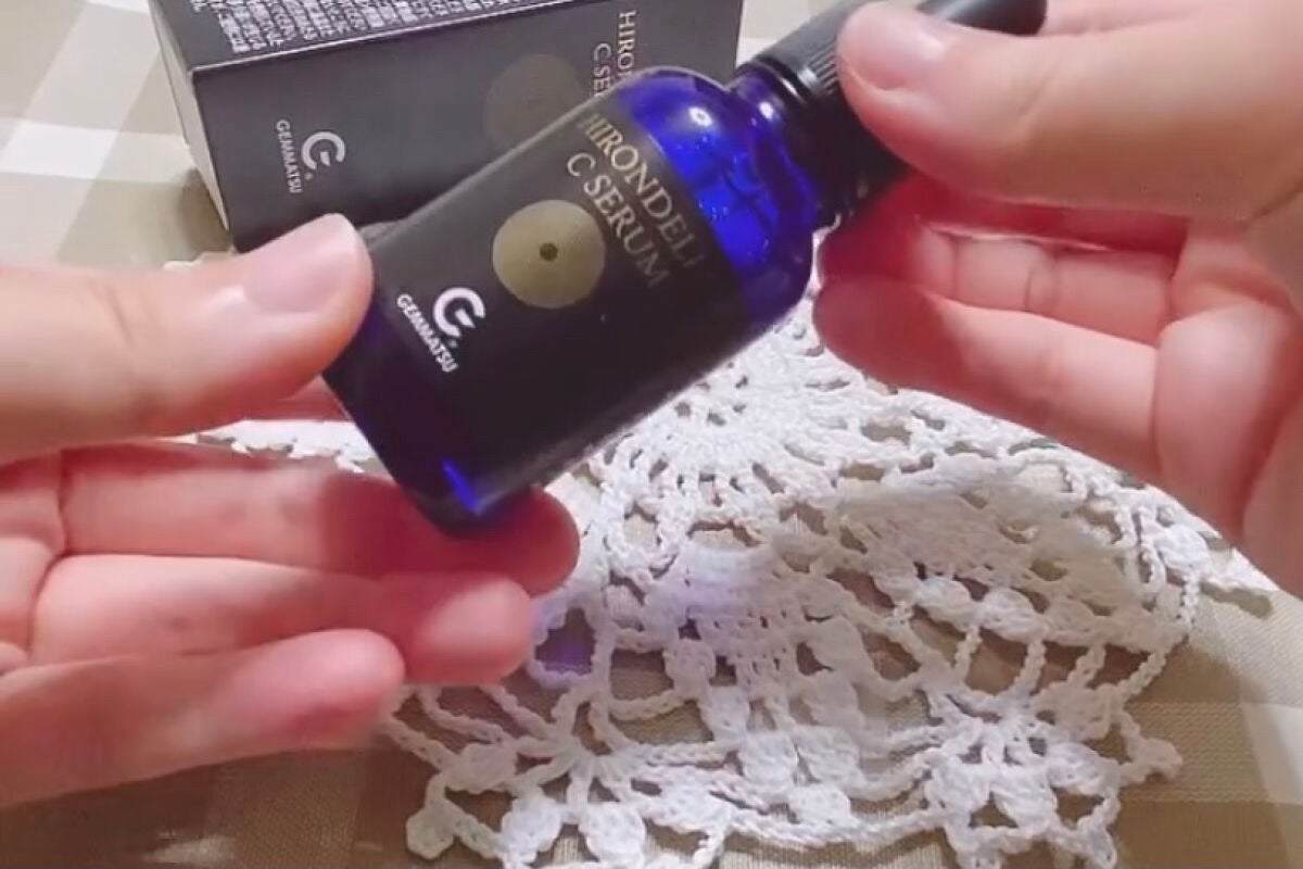 HIRONDELLE C SERUM/原末石鹸/美容液を使ったクチコミ(2枚目)