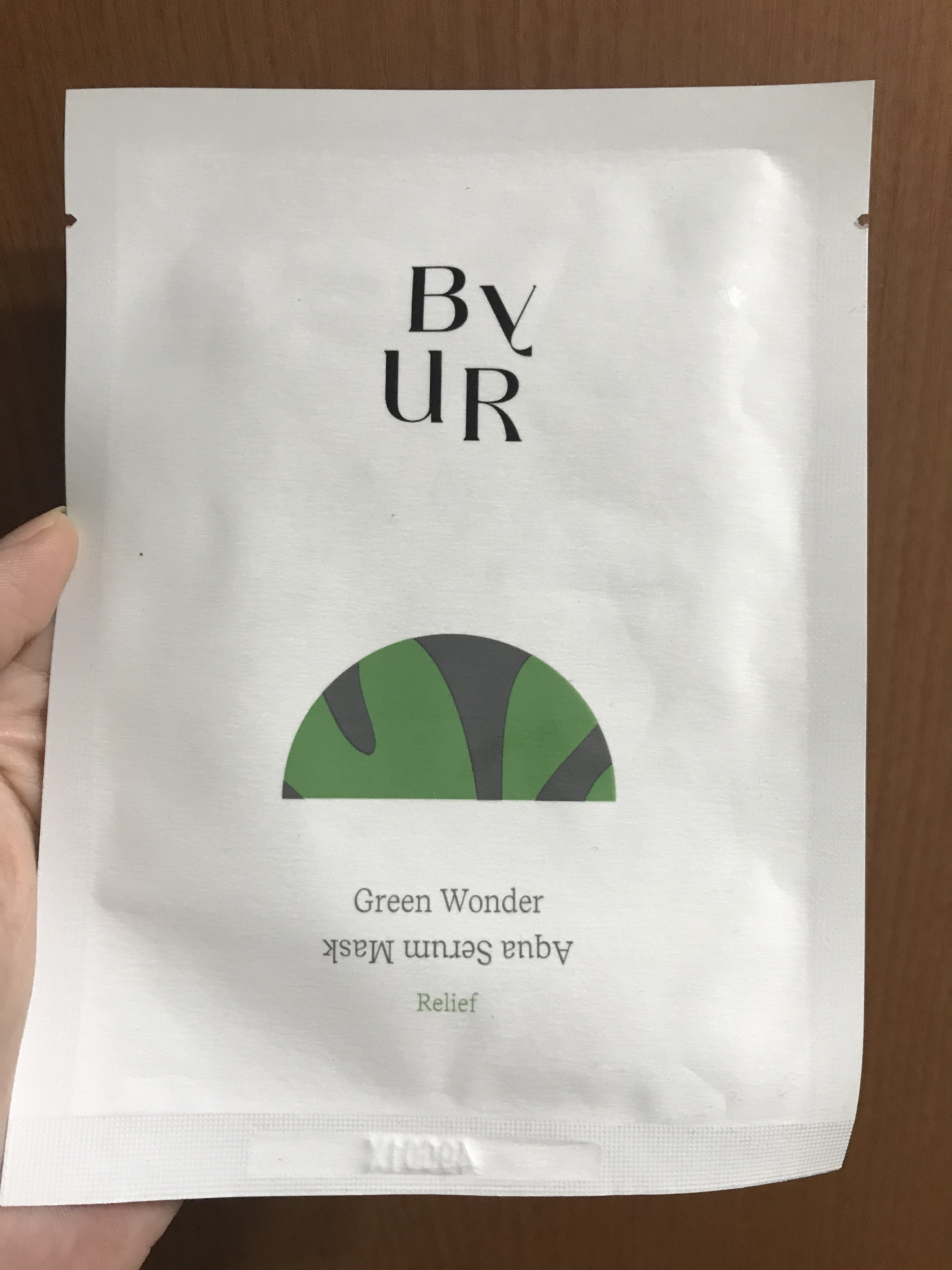 スージンググリーン スキニークリームマスク 30mL×1枚/ByUR/シートマスク・パックを使ったクチコミ（1枚目）