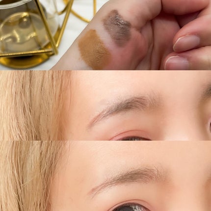 ブロウインク 3D スタイリングジェル/MAYBELLINE NEW YORK/眉マスカラを使ったクチコミ(2枚目)