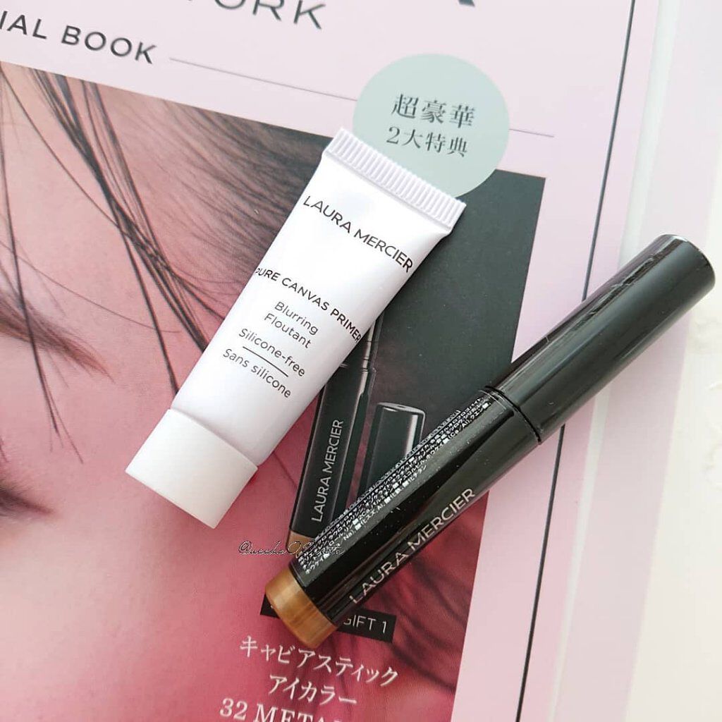 キャビアスティック アイカラー 32 METALLIC TAUPE/ローラ メルシエ/スティックアイシャドウを使ったクチコミ（1枚目）