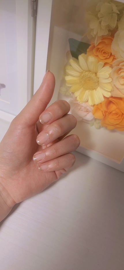 ジェルネイル(ライト対応)/セリア/ジェルネイルを使ったクチコミ(1枚目)