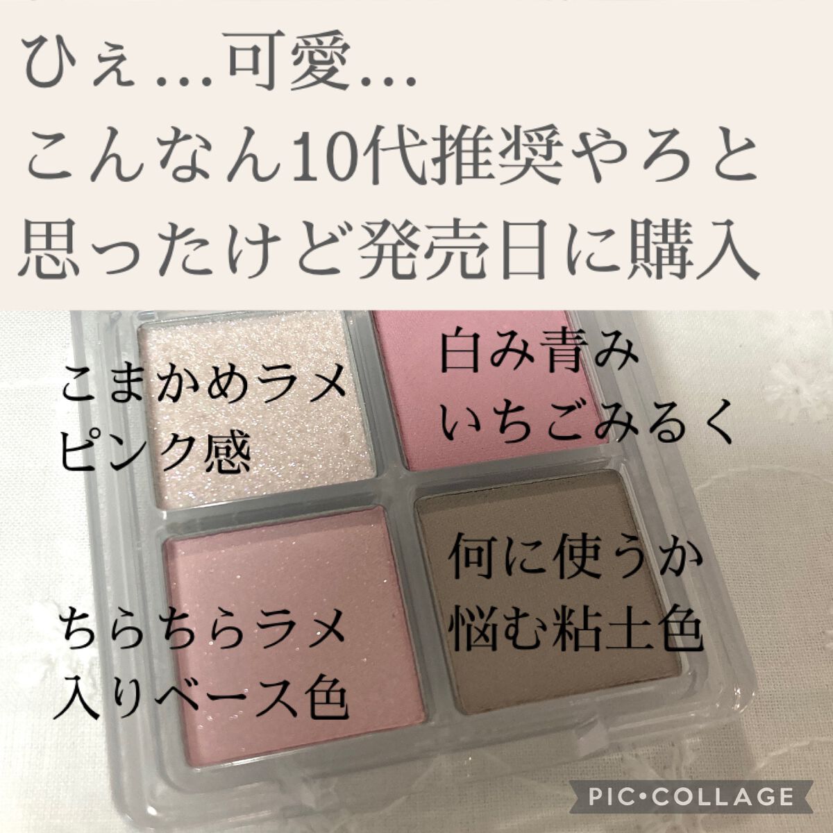 ミニシャーベットエディション/Flynn/メイクアップキットを使ったクチコミ（2枚目）