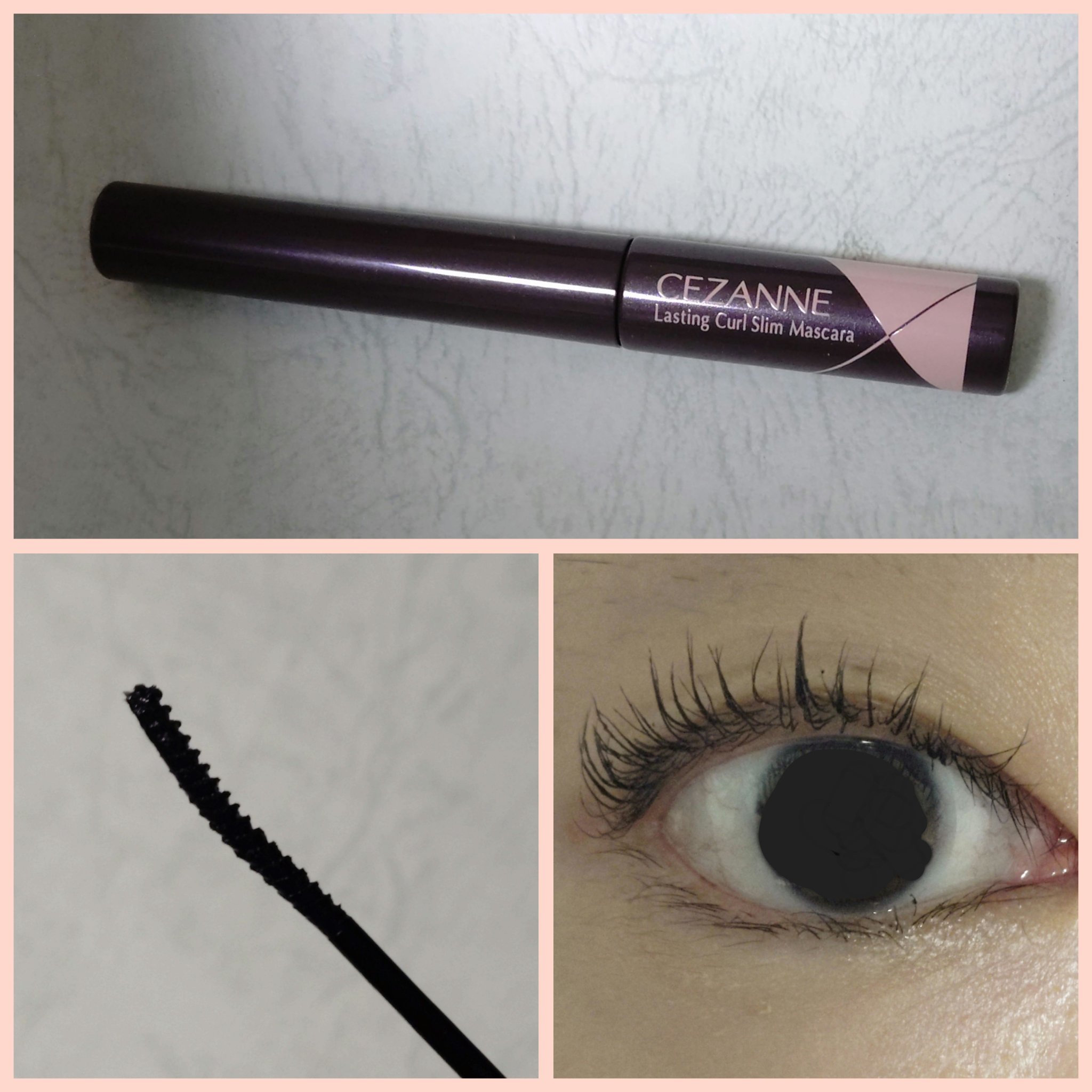 耐久カールスリムマスカラ/CEZANNE/マスカラを使ったクチコミ（2枚目）
