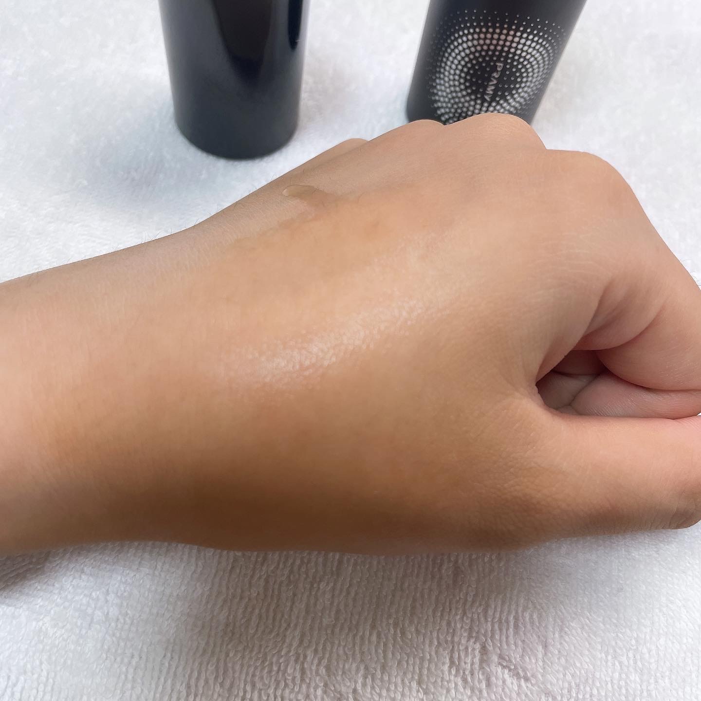 PRAMY メイクアップセッティングミスト モイストタイプ/PRAMY/フィックスミストを使ったクチコミ（3枚目）