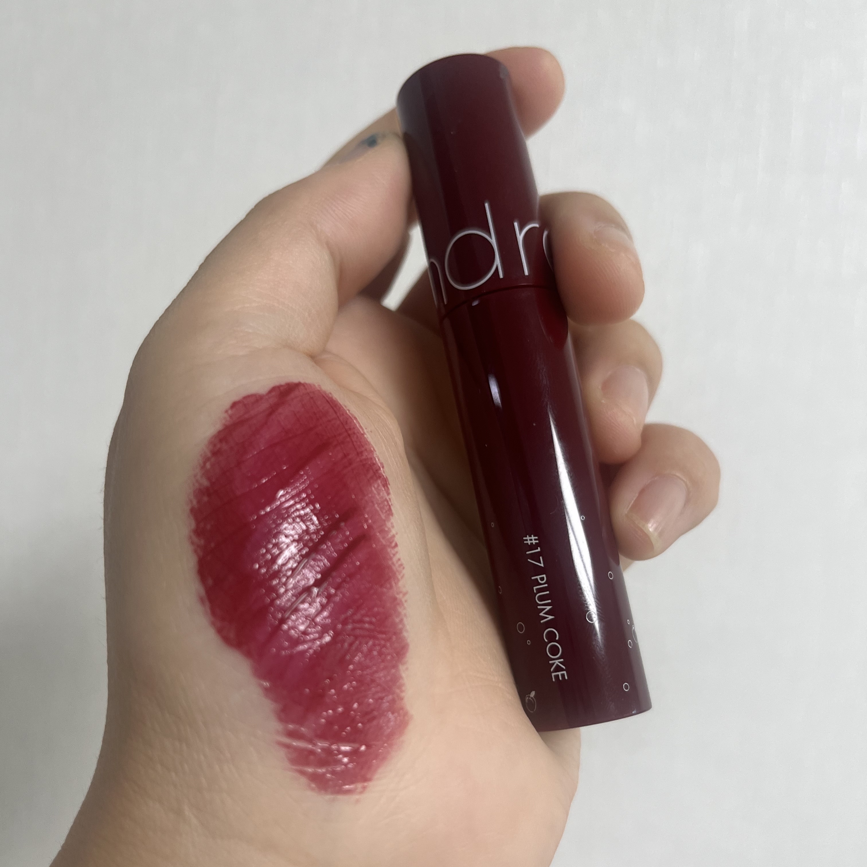 ジューシーラスティングティント/rom&nd/リップティントを使ったクチコミ（1枚目）