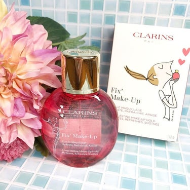 フィックス メイクアップ/CLARINS/ミスト状化粧水を使ったクチコミ（2枚目）