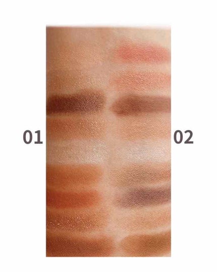 UR GLAM BLOOMING EYE COLOR PALETTE/U R GLAM/アイシャドウパレットを使ったクチコミ(3枚目)