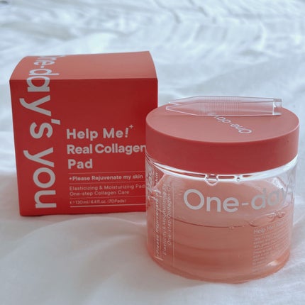 ヘルプミー! リアルコラーゲンパッド/One-day's you/トナーパッドを使ったクチコミ(7枚目)