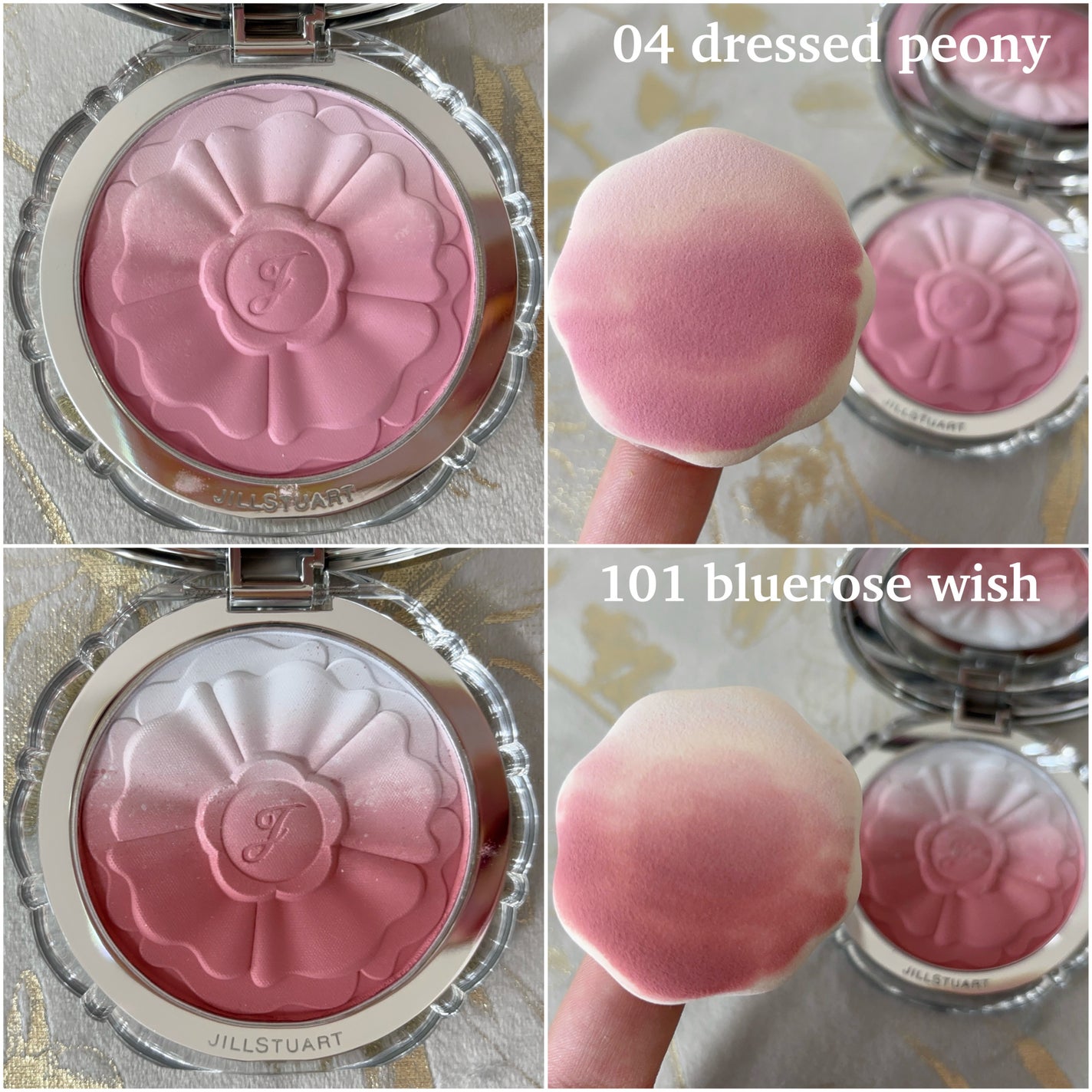 ジルスチュアート パステルペタル ブラッシュ/JILL STUART/パウダーチークを使ったクチコミ(2枚目)