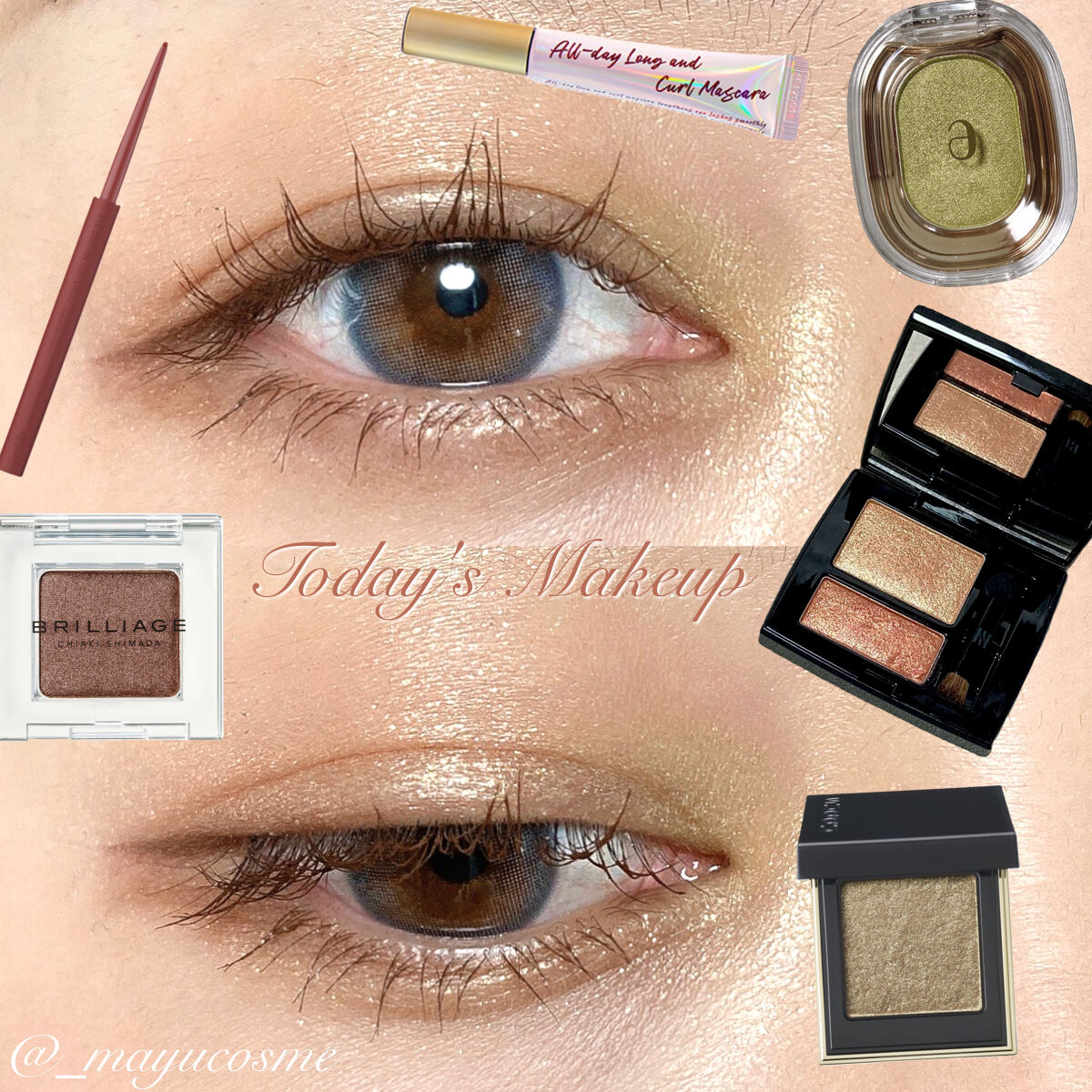 シャドウデュオ 10 アルアリング/HERA/アイシャドウパレットを使ったクチコミ（1枚目）