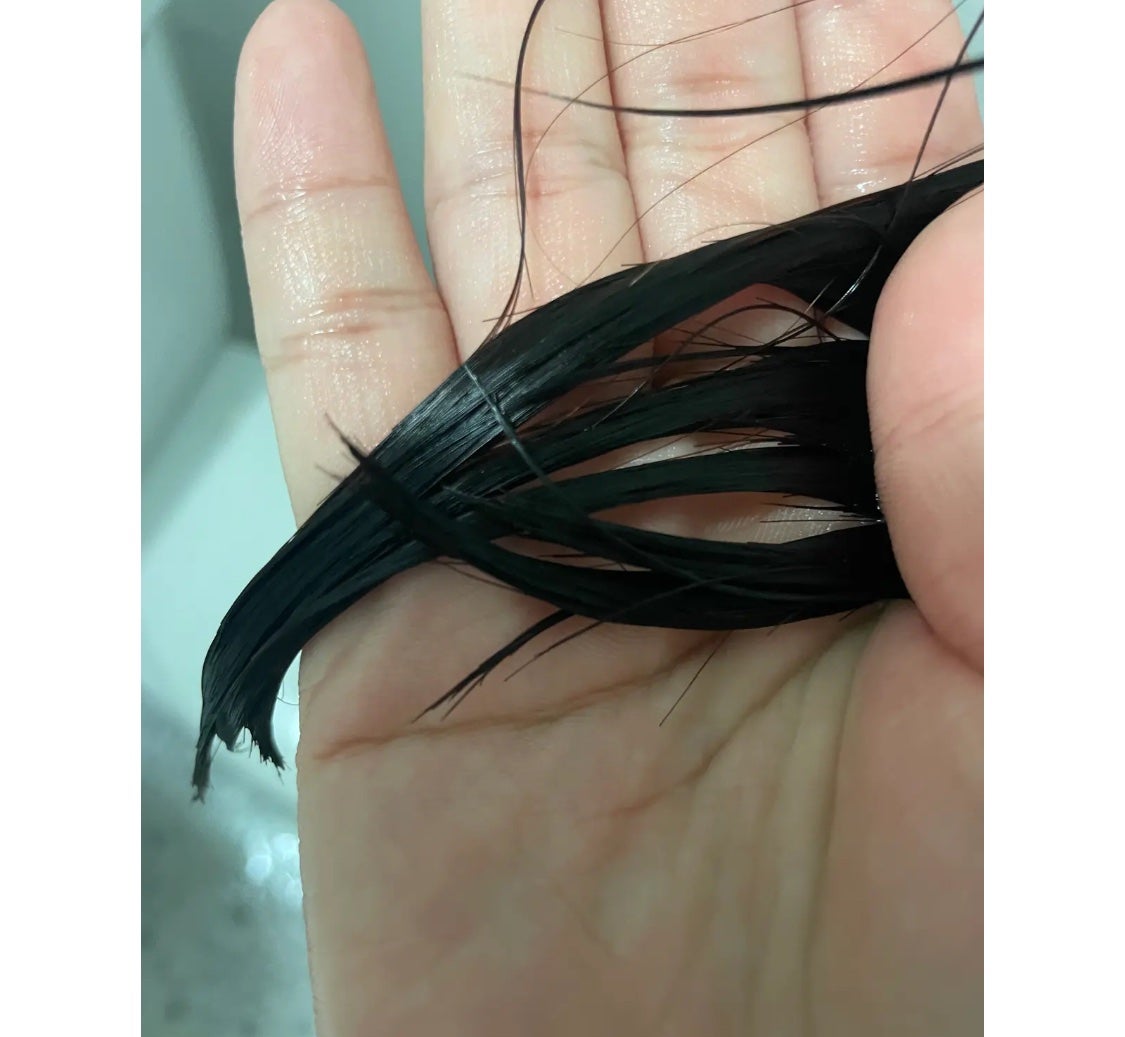 ディープダメージトリートメントEX/UNOVE/洗い流すヘアトリートメントを使ったクチコミ(3枚目)