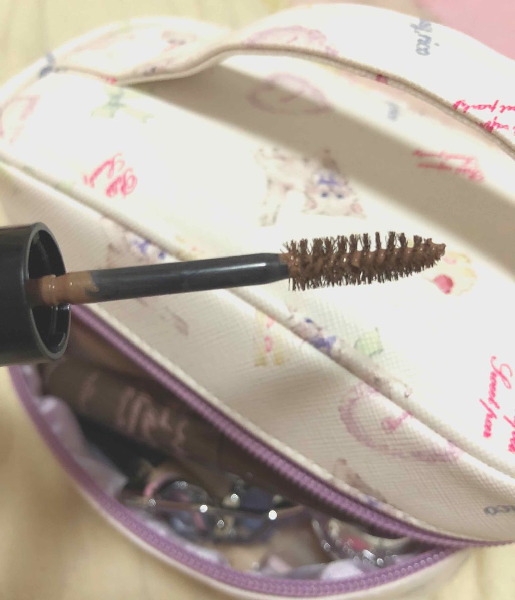 リシェ カラーリング アイブロウマスカラ/Visée/眉マスカラを使ったクチコミ(2枚目)