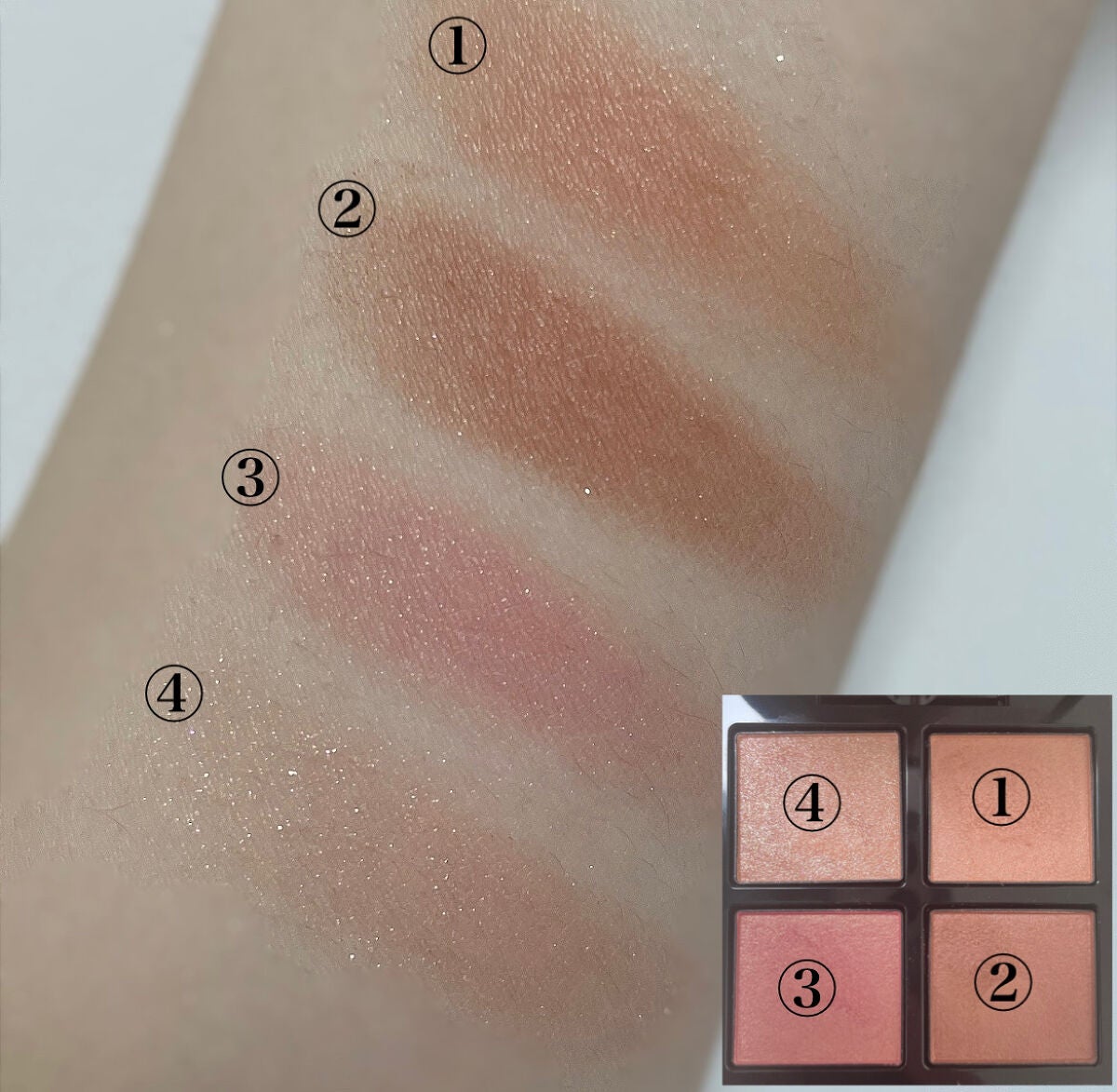 アディクション ザ アイシャドウ パレット/ADDICTION/アイシャドウパレットを使ったクチコミ(3枚目)