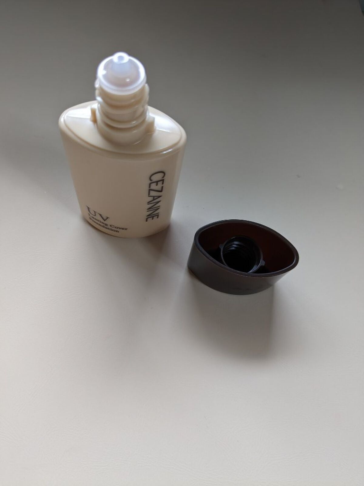 ラスティングカバーファンデーション/CEZANNE/リキッドファンデーションを使ったクチコミ(5枚目)