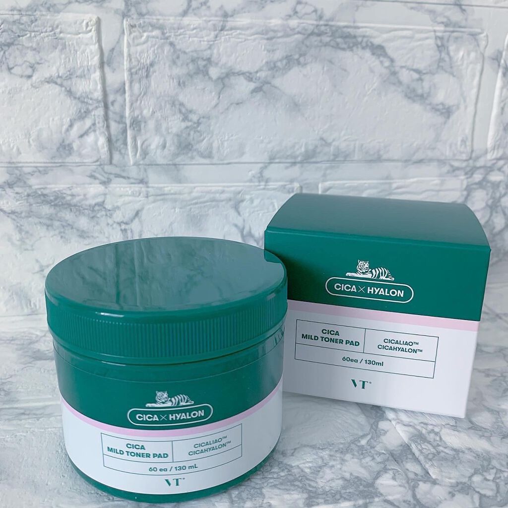 CICA マイルドトナーパッド/VT/トナーパッドを使ったクチコミ(1枚目)