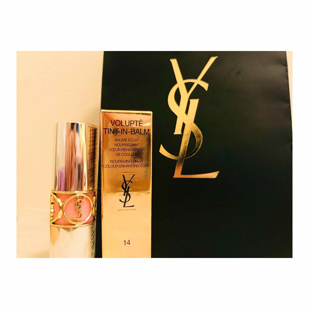 ヴォリュプテ ティントインバーム/YVES SAINT LAURENT BEAUTE/口紅を使ったクチコミ（1枚目）