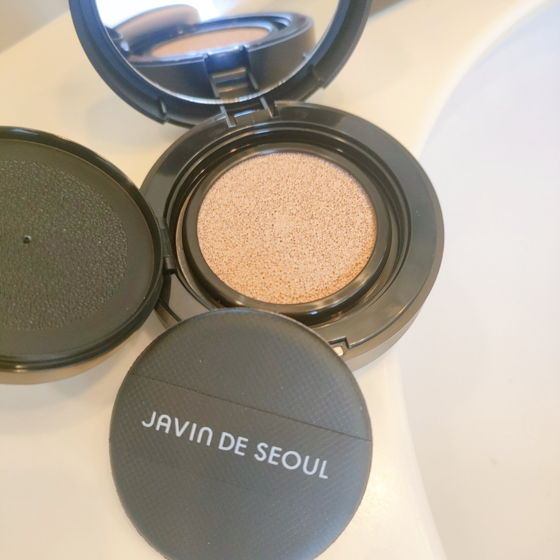 ジャビンドゥソウル ウインクファンデーションパクト/Javin De Seoul/クッションファンデーションを使ったクチコミ（3枚目）