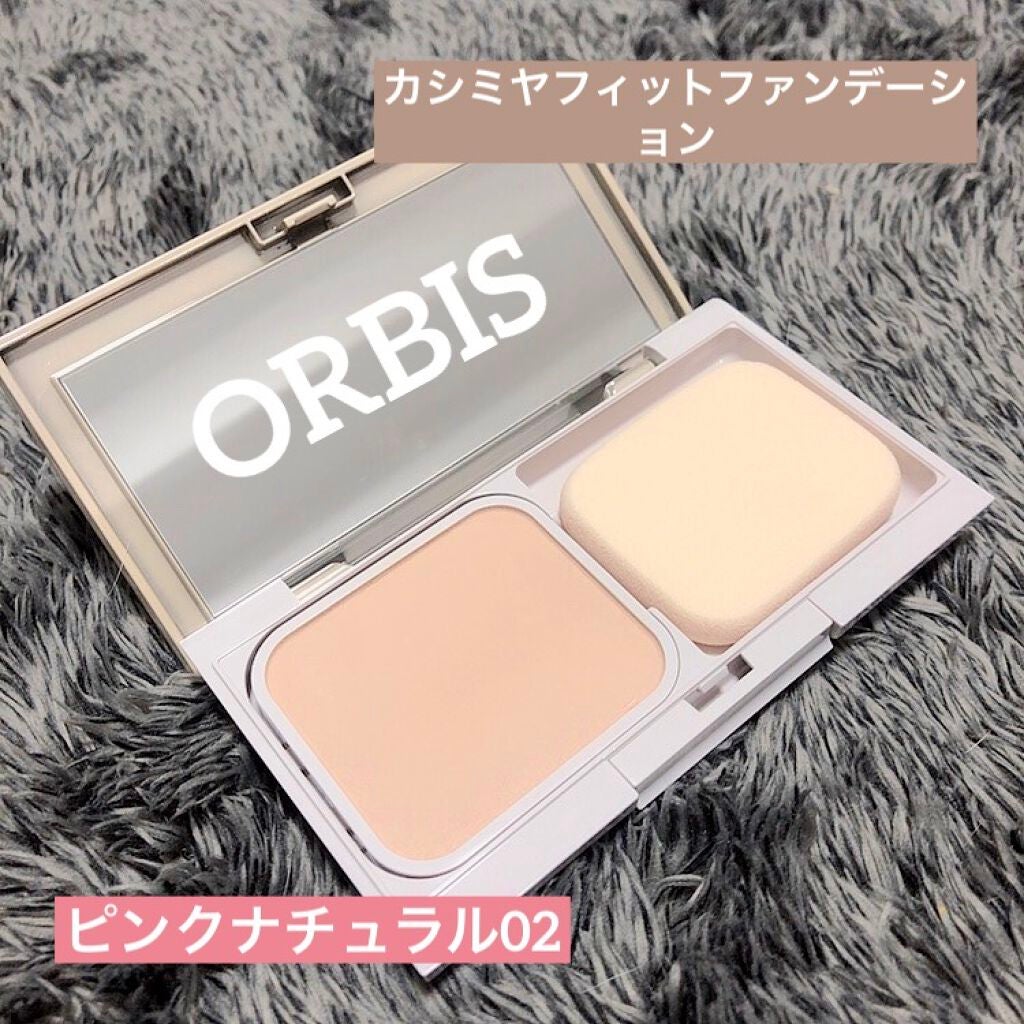 カシミアフィットファンデーション/オルビス/パウダーファンデーションを使ったクチコミ(1枚目)