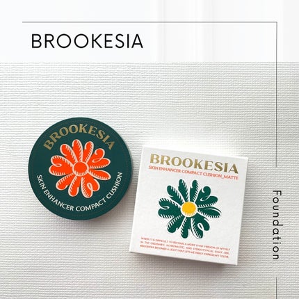 スキンエンハンサー コンパクト クッション (マット)/BROOKESIA/クッションファンデーションを使ったクチコミ(1枚目)