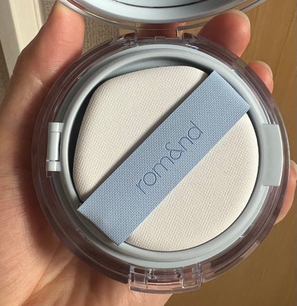 ベアウォータークッション/rom&nd/クッションファンデーションを使ったクチコミ(2枚目)