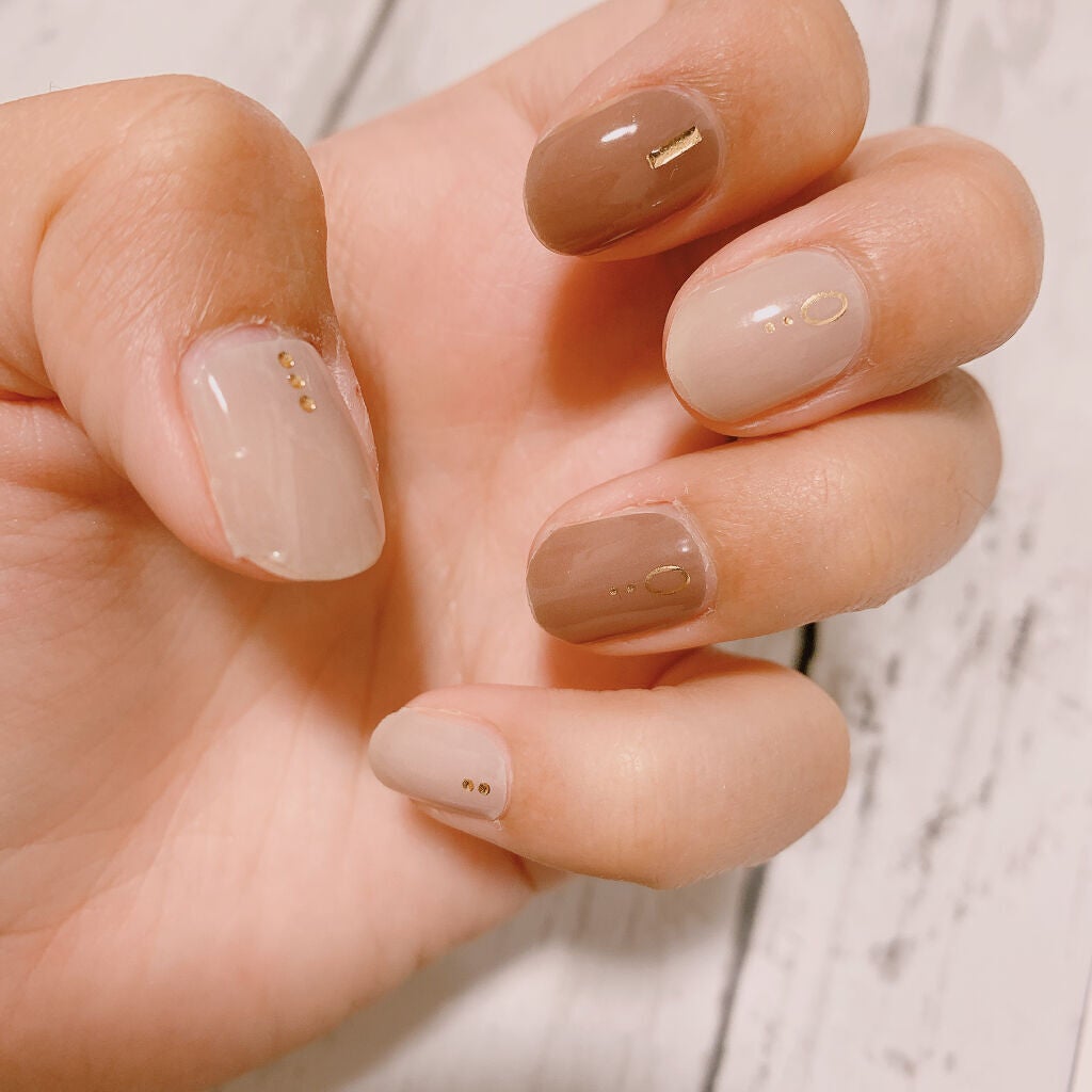 ジェルネイルシール/キャンドゥ/ネイルシールを使ったクチコミ(5枚目)