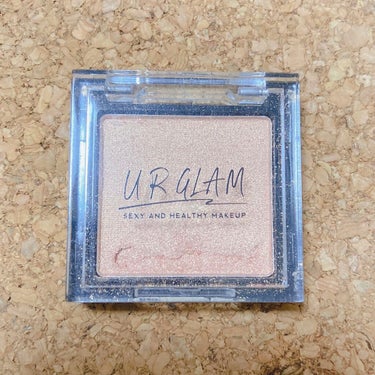 UR GLAM　POWDER EYESHADOW ブライトオレンジ〈オーロラパール〉/U R GLAM/シングルアイシャドウを使ったクチコミ（1枚目）