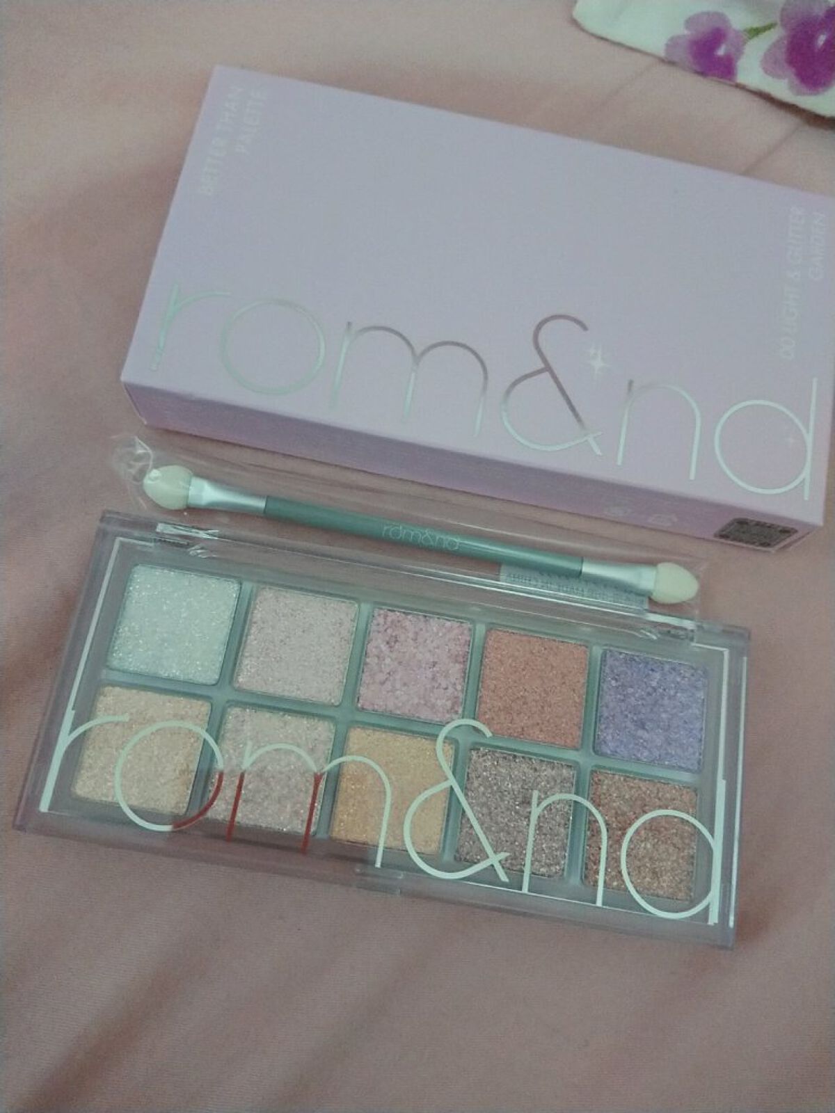 ベターザンパレット/rom&nd/アイシャドウパレットを使ったクチコミ(2枚目)
