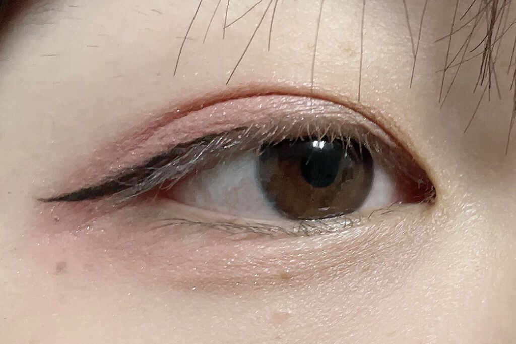 極細アイライナーEX/CEZANNE/リキッドアイライナーを使ったクチコミ（2枚目）