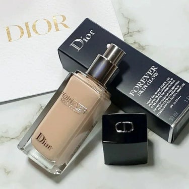 ディオールスキン フォーエヴァー フルイド グロウ/Dior/リキッドファンデーションを使ったクチコミ（2枚目）