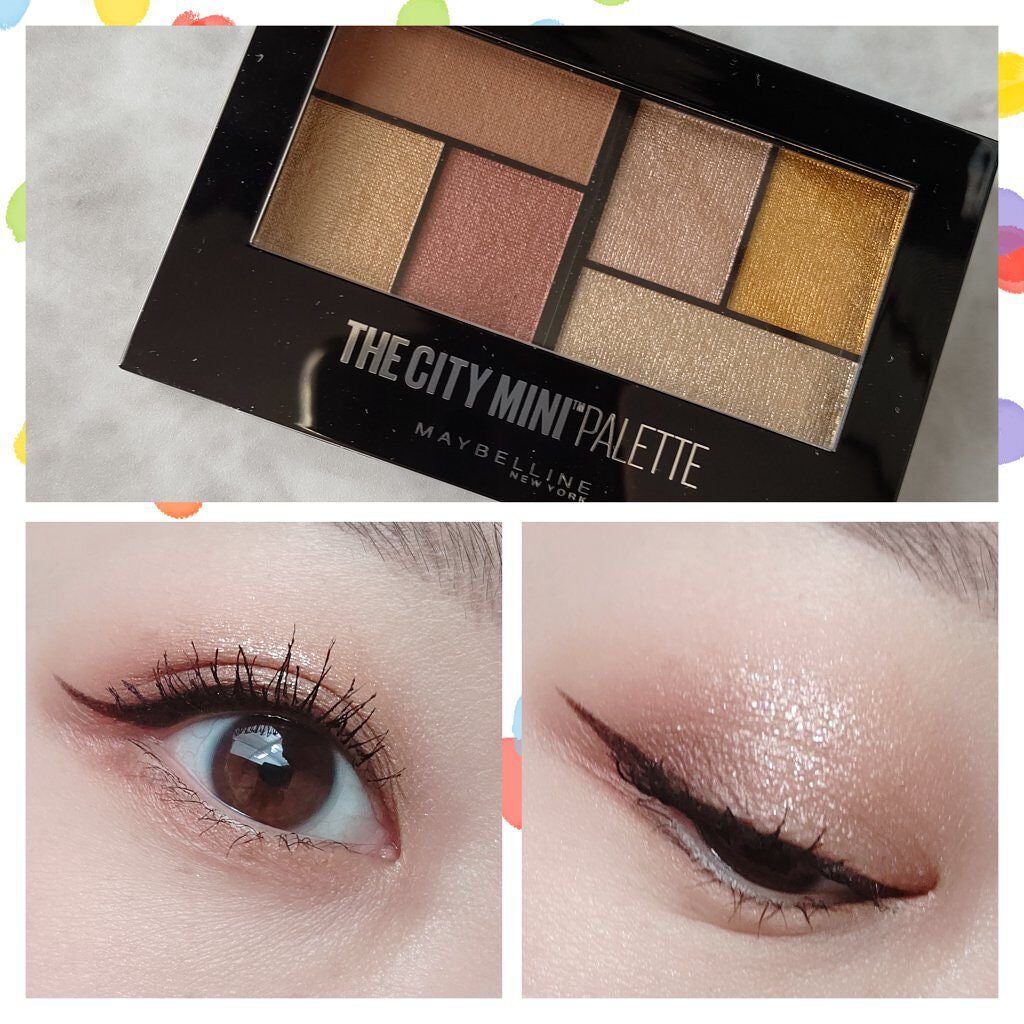 シティミニパレット/MAYBELLINE NEW YORK/アイシャドウパレットを使ったクチコミ(1枚目)