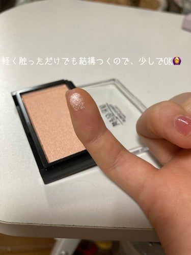 URGLAM　HIGHLIGHT POWDER/U R GLAM/パウダーハイライトを使ったクチコミ（2枚目）