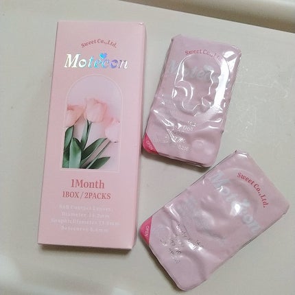 モテコンマンスリー/モテコン/1ヶ月(1MONTH)カラコンを使ったクチコミ(1枚目)