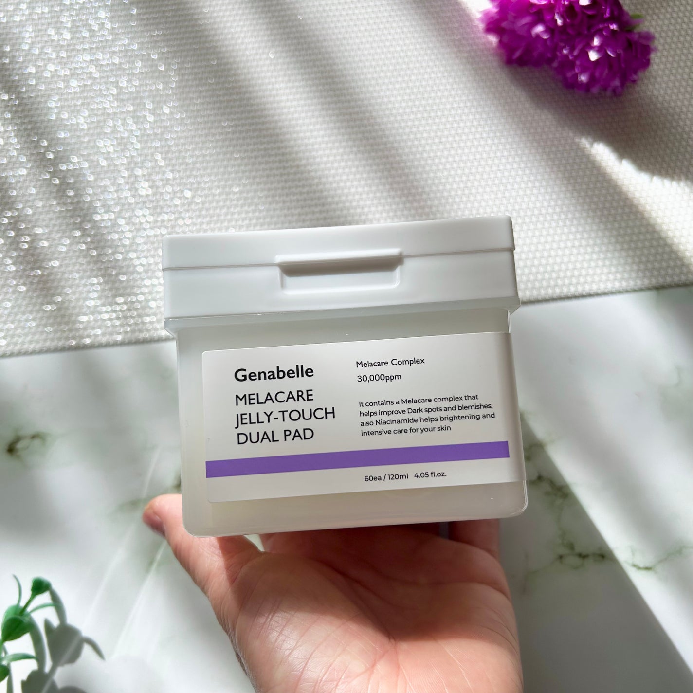 メラケアゼリータッチデュアルパッド/Genabelle/トナーパッドを使ったクチコミ(2枚目)