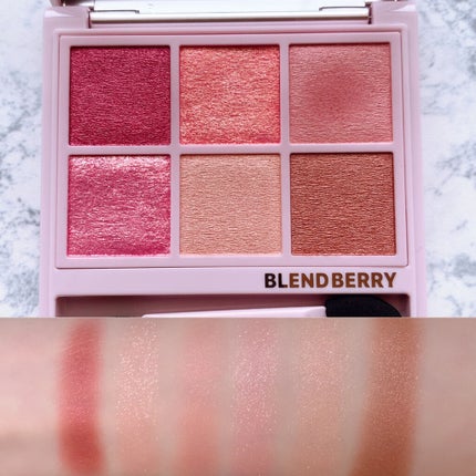 オーラクリエイション/BLEND BERRY/アイシャドウパレットを使ったクチコミ(3枚目)