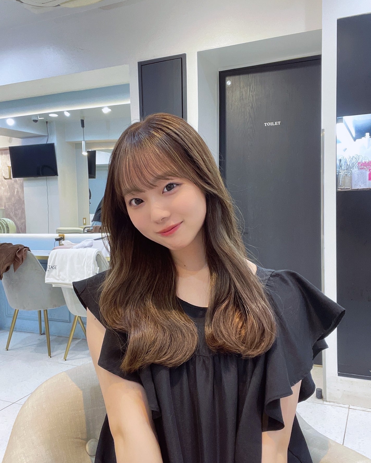 ANN on LIPS 「初、メッシュブリーチしました!!!🥹🥹🥹みんなストーリーでおす..」(1枚目)