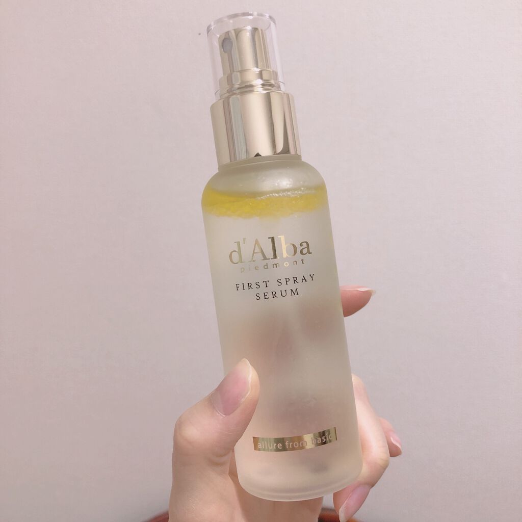 ダルバ ホワイトトリュフファーストスプレーセラム/ダルバ/ミスト状化粧水を使ったクチコミ（1枚目）