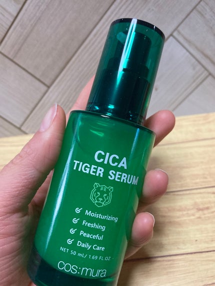 CICA タイガーセラム/cos:mura/美容液を使ったクチコミ(7枚目)
