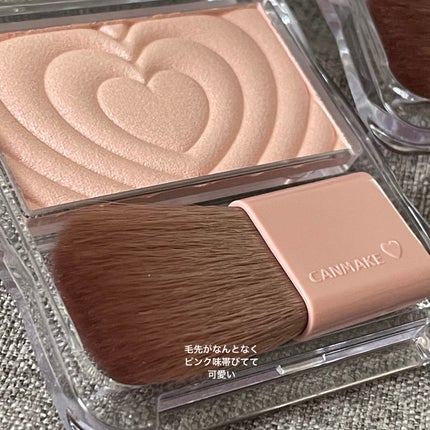 パウダーチークス/キャンメイク/パウダーチークを使ったクチコミ(6枚目)